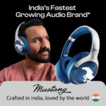Boult Mustang Q Bluetooth Headphones with 40mm Boosted Drivers