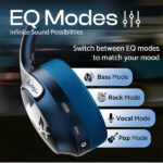Boult Mustang Q Bluetooth Headphones with 40mm Boosted Drivers