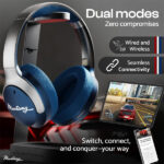 Boult Mustang Q Bluetooth Headphones with 40mm Boosted Drivers