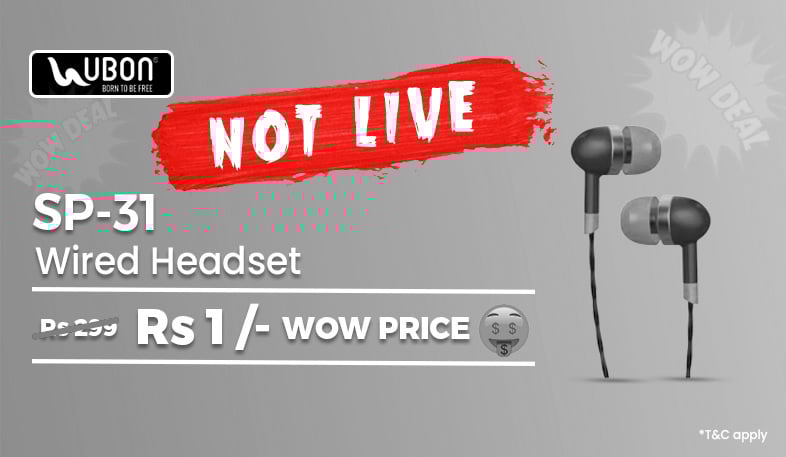 Wow Deal Ubon Sp31 Mobile Banner Not Live
