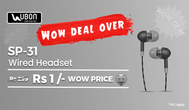 Wow Deal Ubon Sp31 Mobile Banner Wow Deal Over