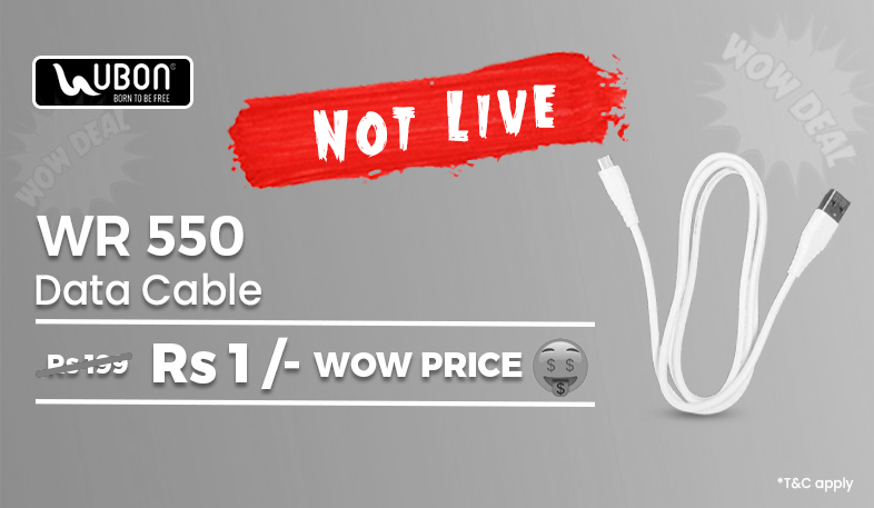 Wow Deal Ubon WR 550 Mobile Banner Not Live