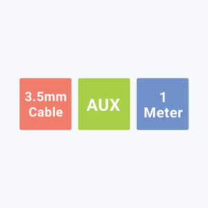 Zebronics ASC100 3.5mm AUX Male to Male Cable