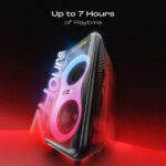 boAt PartyPal 600 220W Bluetooth Speaker with Animated Text Display