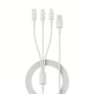 Portronics Konnect Link 3 3-IN-1 Multifunctional Cable