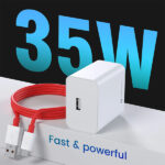 Portronics 35W Adapto 35A USB-A Fast Charging Adapter