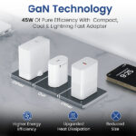 Portronics Adapto 45A 45W Type C Pd Adapter