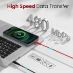 Portronics Hue x 60W Dual Tone Colour Type C Fast Charging Cable