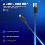 Portronics Konnect Link Micro USB Fast Charging Cable