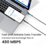 Portronics Konnect X USB to Type C Cable