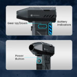 Portronics Tornado, Mini Handheld High Speed Air Duster