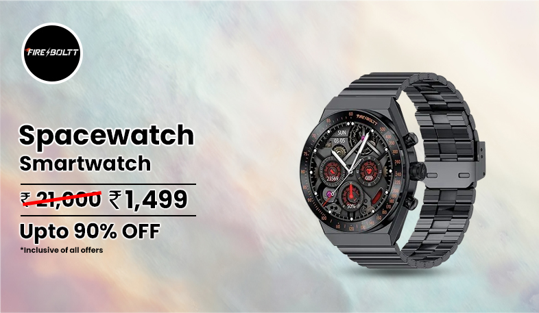 Fire-Boltt Spacewatch 36.3mm (1.43 inch) Amoled Display
