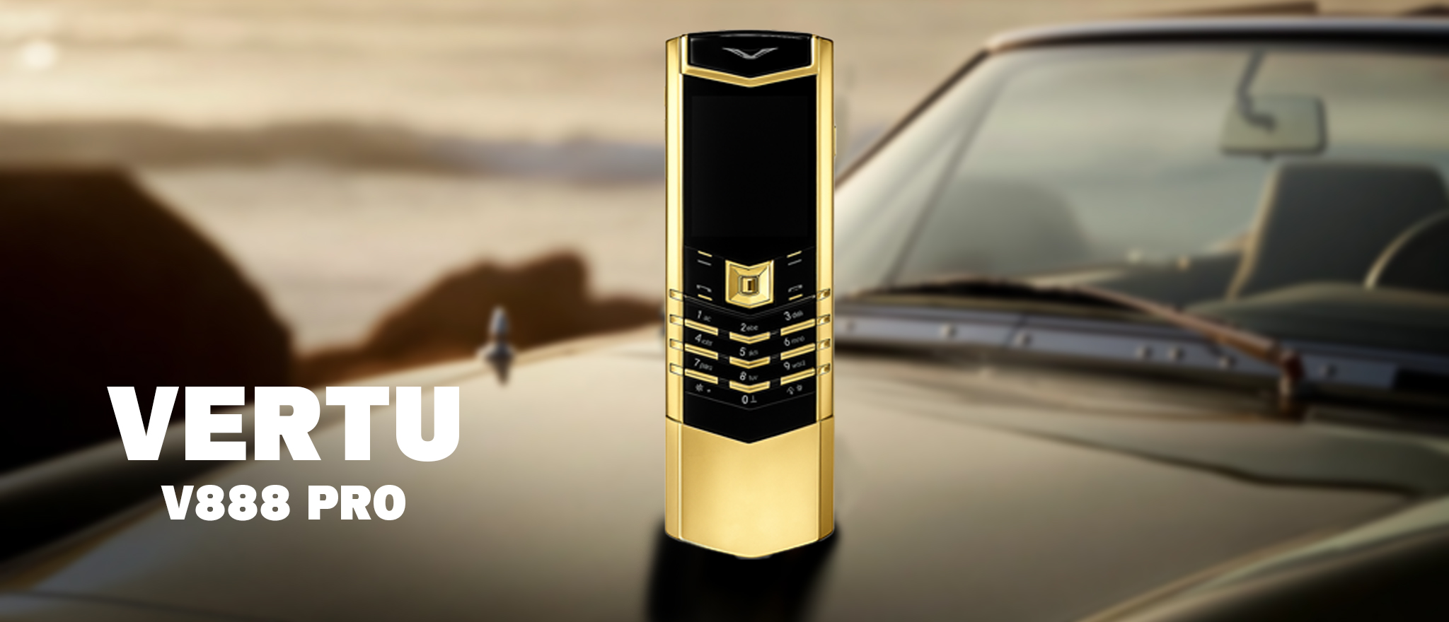 Vertu V888 Pro Slider S Dragon Luxury Mobile Phone