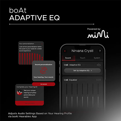 boAt Nirvana Crystl Wireless Earbuds
