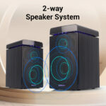 Zebronics BT4848RUCF 2.0 80W Bookshelf Speaker