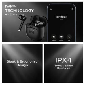 boAt Airdopes 131 Gen 2 True Wireless Earbuds black 1