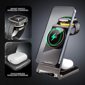 UBON WC-914 4-in-1 Wireless Charging Station