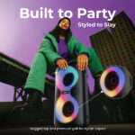 VIDA Boombox 100 100W Party Speaker with Party Bass Booster