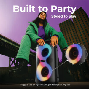 VIDA Boombox 100 100W Party Speaker with Party Bass Booster