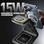 UBON WC-914 4-in-1 Wireless Charging Station