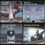 Zebronics PixaPlay 62 Portable Projector