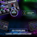 Cosmic Byte Trinity Optical Swappable Switch Keyboard
