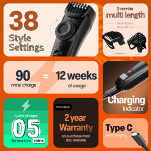 Bombay Shaving Company Power Styler Beard Trimmer