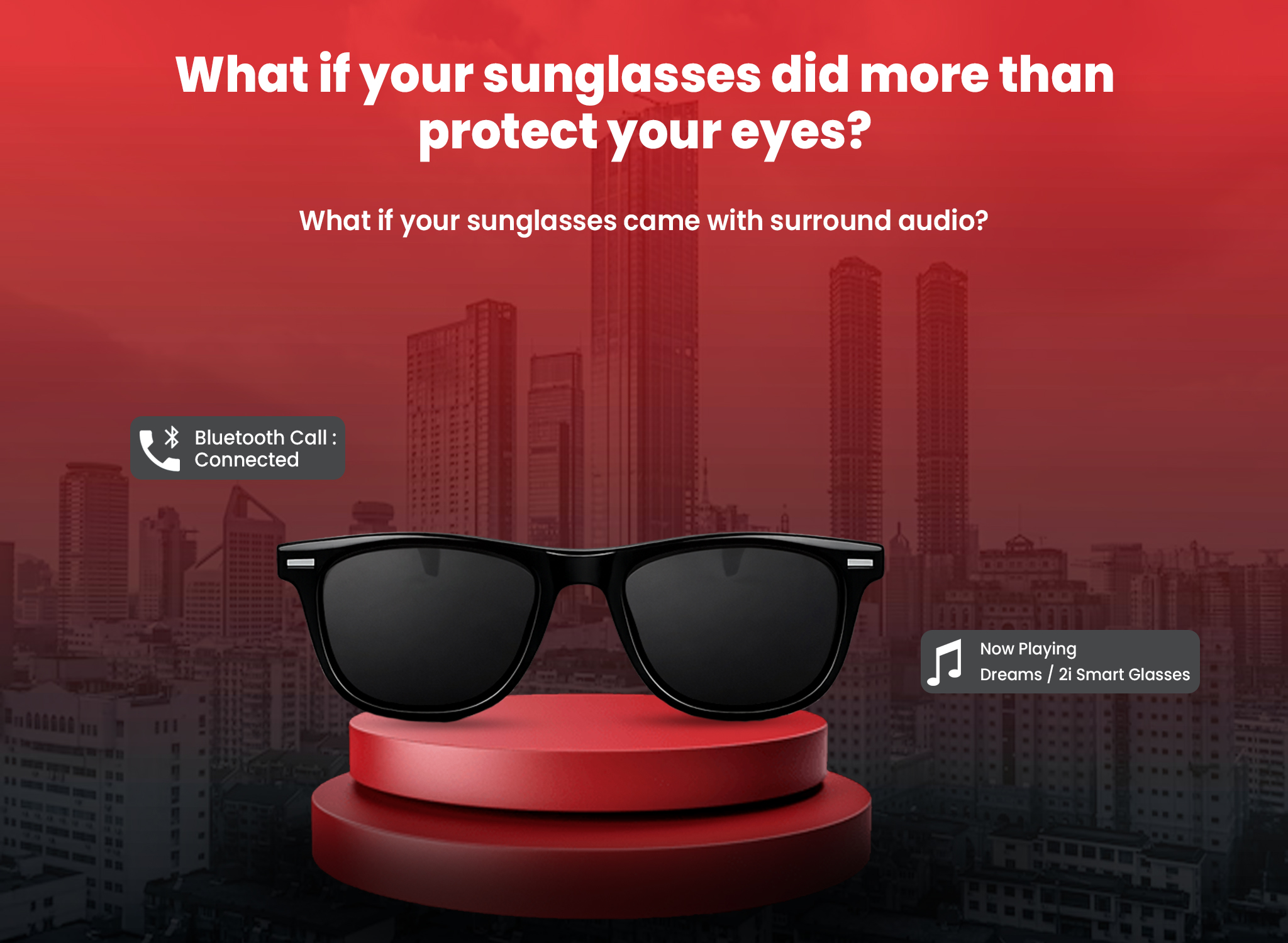 2i Talk Audio Sunglasses