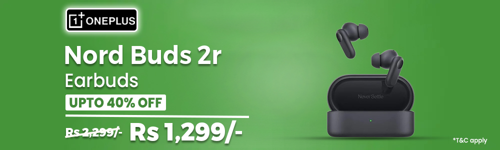 Deal Of The Day OnePlus Nord Buds 2r True Wireless in Ear Earbuds with Mic Desktop Bannar