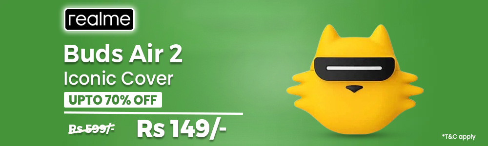 Deal Of The Day Realme Buds Air 2 Iconic Cover Desktop Bannar