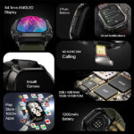 Fire-Boltt Clickk 54.1mm AMOLED Display Smart Watch