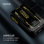 Lifelong Armour 20000 mAh 22.5 W Fast Charging Power Bank