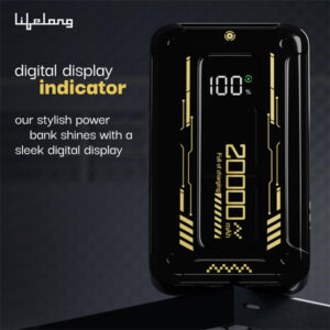 Lifelong Armour 20000 mAh 22.5 W Fast Charging Power Bank