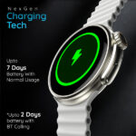 Pebble Forte 1.5" HD Display Bluetooth Calling Smartwatch