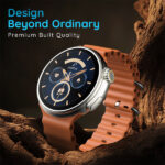 Pebble Forte 1.5" HD Display Bluetooth Calling Smartwatch