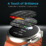 Pebble Forte 1.5" HD Display Bluetooth Calling Smartwatch