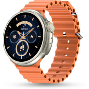 Pebble Forte 1.5" HD Display Bluetooth Calling Smartwatch