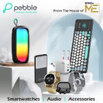 Pebble Forte 1.5" HD Display Bluetooth Calling Smartwatch