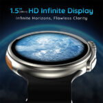 Pebble Forte 1.5" HD Display Bluetooth Calling Smartwatch