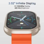 Pebble Crest 2.02Infinite Display Bluetooth Calling Smartwatch