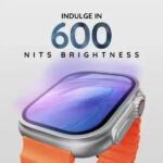 Pebble Crest 2.02Infinite Display Bluetooth Calling Smartwatch