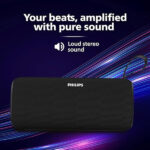 Philips Audio TAS2400BK Portable Bluetooth Speaker