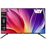 VZY by DishTV 109 cm (43 inch) QLED Ultra HD (4K) Smart Google TV