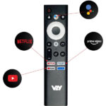 VZY by DishTV 109 cm (43 inch) QLED Ultra HD (4K) Smart Google TV