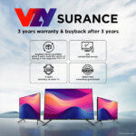 VZY by DishTV 32 inch QLED Full HD Smart Google TV