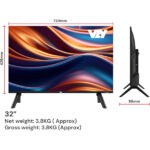 VZY by DishTV 32 inch QLED Full HD Smart Google TV