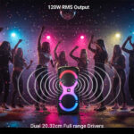 Zebronics Thump 802 120W Bluetooth Party Speaker