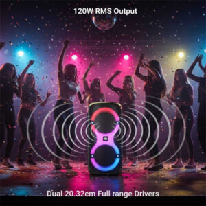 Zebronics Thump 802 120W Bluetooth Party Speaker