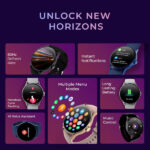 beatXP Flare Pro 1.39 HD Display Bluetooth Calling Smartwatch