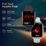 beatXP Unbound Nova 1.96” AMOLED Bluetooth Calling Smart Watch